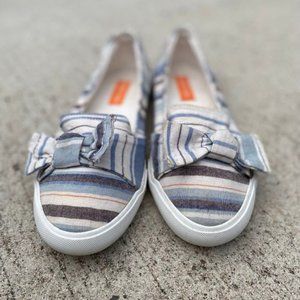 Striped Rocket Dog Slide On